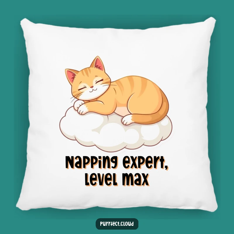 Funny Cloud Cat Pillow - Soft and Hilarious Gift for Cozy Comfort Lovers
