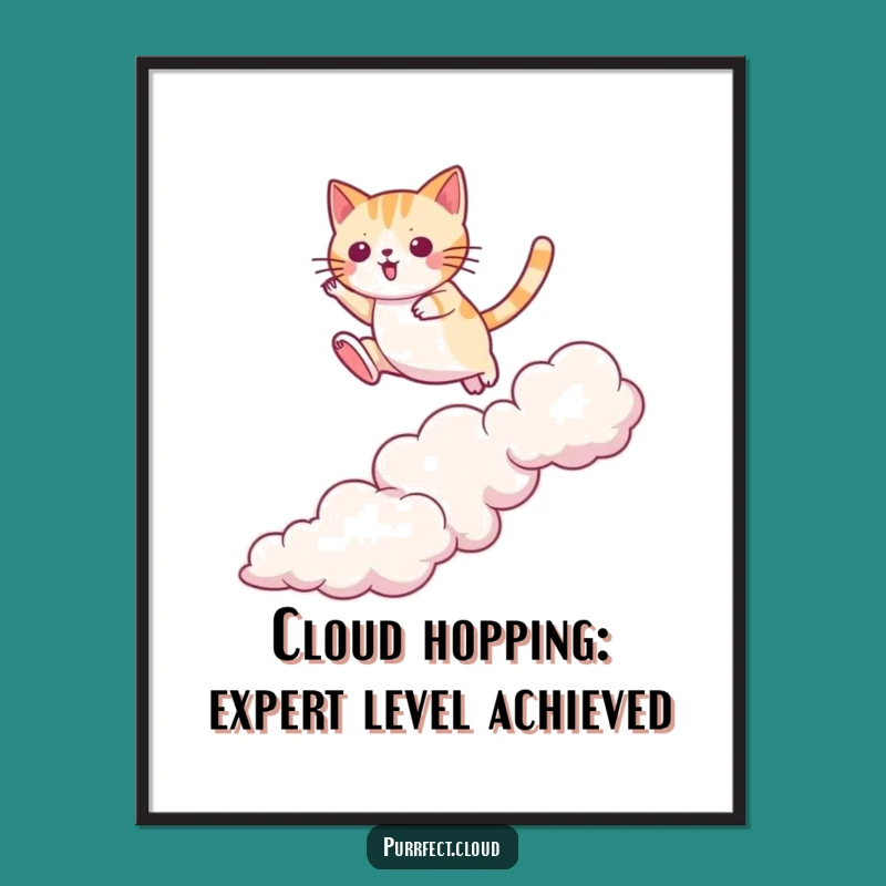 Free Printable Agile Cat Art: Funny Downloadable Wall Decor for Dreamers